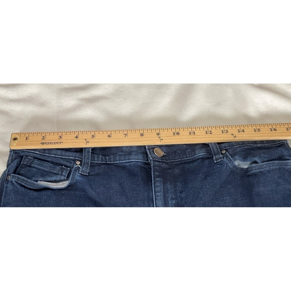 DKNY Women's Size 4:City Ultra Slim Boot Cut Jeans Dark Wash Stretch‎ 5 Pocket - Picture 12 of 12